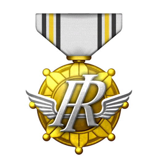 Austere Service Medal gold