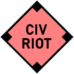 Enemy Civil Rioting