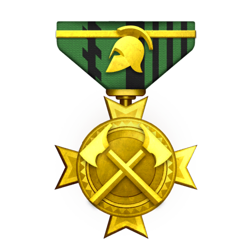 Unaided Fire Distinction gold
