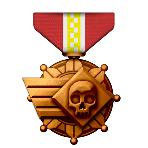Unrelenting Volley Medal bronze